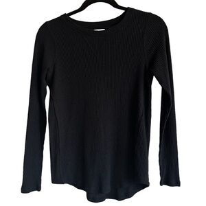 Abercrombie & Fitch Soft A&F Cozy Black Long Sleeve Thermal XS
